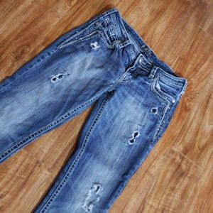 Silver Aiko Bootcut Jeans